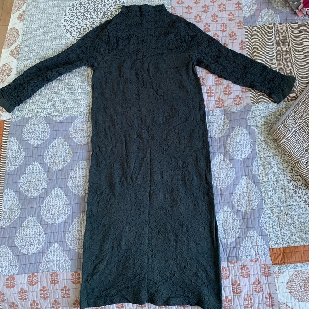FREE PEOPLE gray body on dress